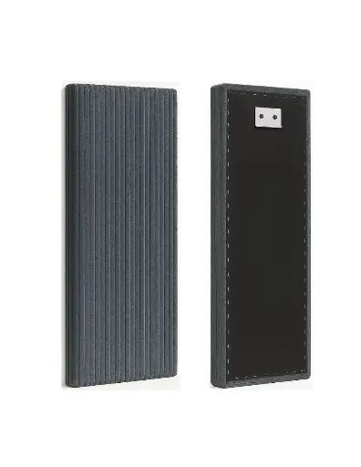 Paneles MODERN LUXURY VIXY de 120 cm de altura acanalado estilo peluche suave al tacto